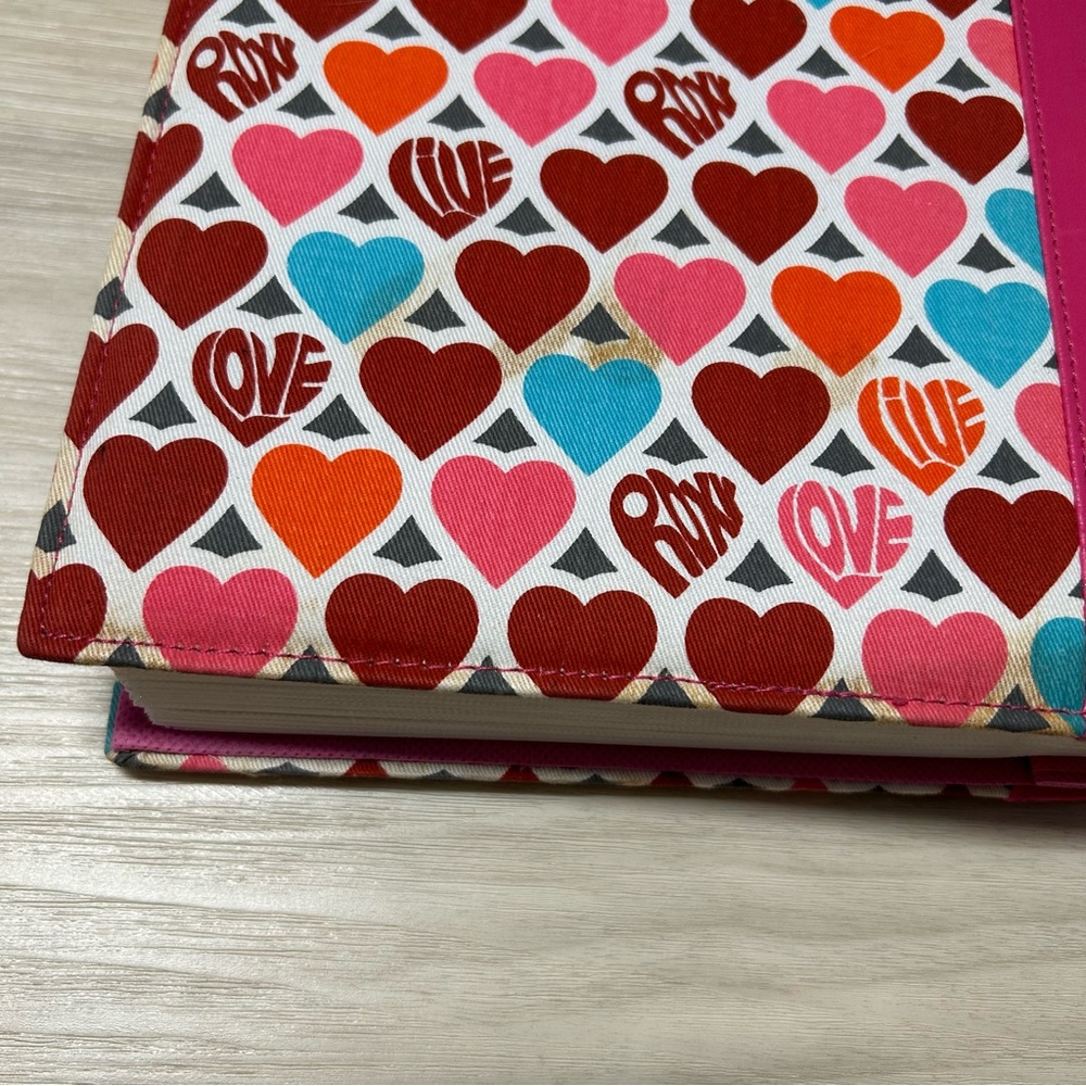 Roxy pink‎ red blue hearts love photo album - Picture 3 of 11